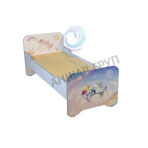 Кровать детская з фоторуком "Единорог"